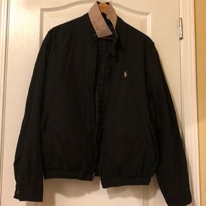 Polo Ralph Lauren Windbreaker (Black) - Size Large